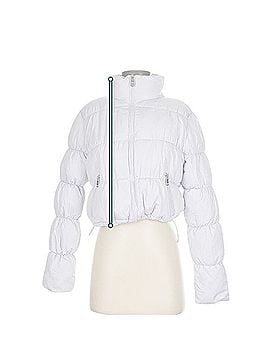 REVOLVE Coalition La Puffer Cropped Lightweight Jacket Jacket (view 2)
