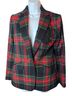 Ralph Lauren Tweed Red Green Blazer Size 4 - photo 1