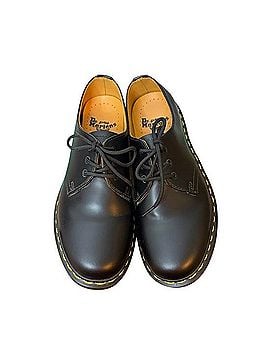 Dr. Martens Black Smooth Oxford Flats (view 2)