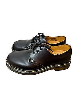Dr. Martens Black Smooth Oxford Flats (view 1)