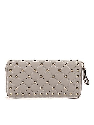 Valentino Rockstud Spikes Long Zip (view 1)