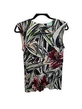 Escada Tropical Floral Silk Wool Pullover Sweater (view 2)