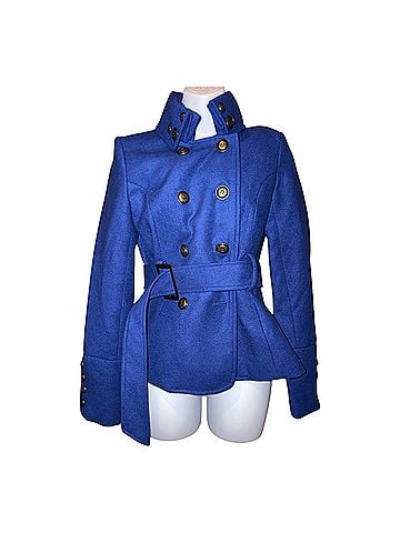 Black Rivet Coat (view 1)