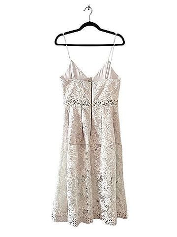 Nicholas White Lace Cocktail Dress (view 2)