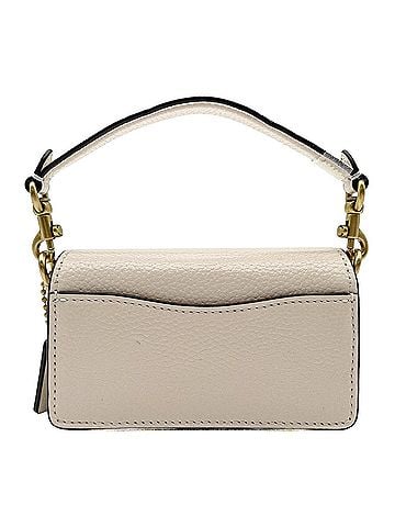 Coach COACH Tabby 12 C Logo 2-Way Shoulder Bag Mini Pebble CN731 Leather Beige Women's (view 2)