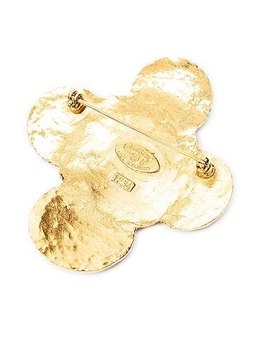 Chanel CC Coins Cross Brooch (view 2)