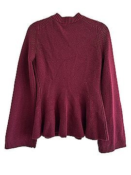 Rebecca Taylor Rhea Peplum Wool Cardigan (view 2)