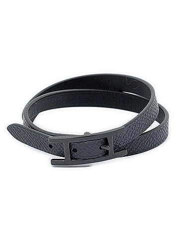 Hermes Leather Goods Behapi Double Tour Bracelet T5 (view 1)
