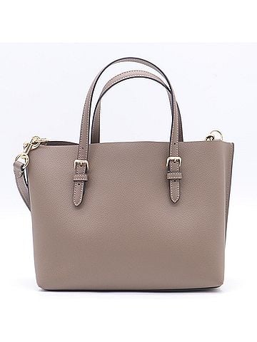 Coach COACH Molly Tote Bag 25 CV966 Handbag Brown Double-Faced Leather Women's (view 2)