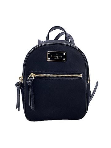 Kate Spade New York Kate Spade Wilson Road Mini Bradley WKRU5318 Backpack, Black Nylon Leather, Women's (view 1)
