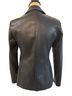 Express 100% Faux Leather Black Blazer Size XS - photo 2