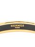 Hermes Leather Goods Yellow Enamel Bangle PM One size - photo 4