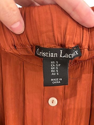 Christian Lacroix Short Sleeve Blouse (view 2)