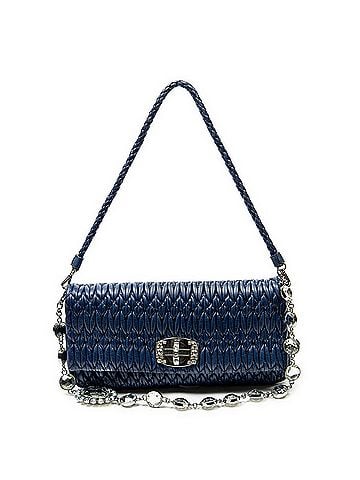 Miu Miu Small Crystal Flap Clutch (view 1)