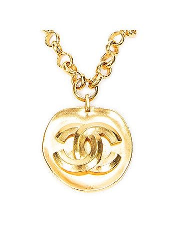 Chanel CC Medallion Pendant Necklace (view 2)