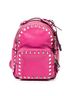 Valentino Pink Mini Stud Backpack One size - photo 1