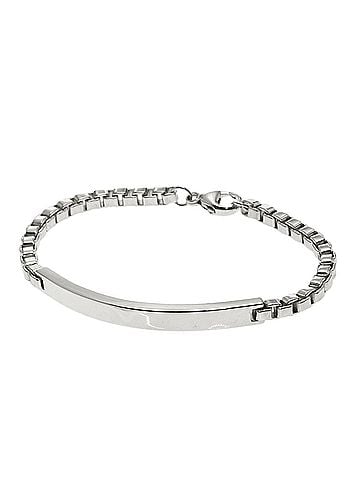 Tiffany & Co. Tiffany &amp; Co. Venetian Link ID Bracelet, Silver, Women's. (view 1)