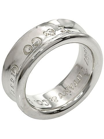 Tiffany & Co. Tiffany &amp; Co. 1837 Ring, Silver, Women's. (view 2)