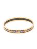 Hermes Leather Goods Black Enamel Bangle PM One size - photo 3