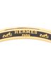 Hermes Leather Goods Black Enamel Bangle PM One size - photo 4