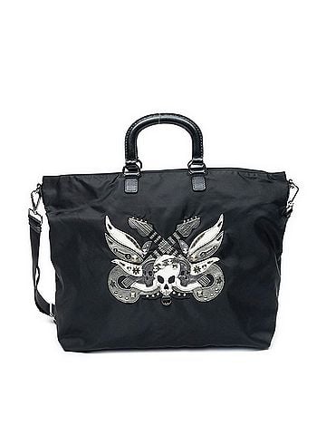 Prada Studded Skull Vertical Tote (view 1)