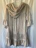 Easel 100% Polyester Tan Gray 3/4 Sleeve Top Size L - photo 3
