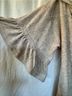 Easel 100% Polyester Tan Gray 3/4 Sleeve Top Size L - photo 4