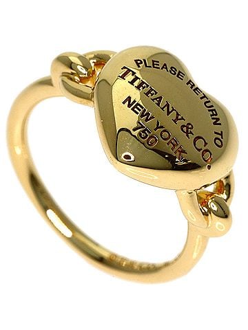 Tiffany & Co. Tiffany &amp; Co. Return to Full Heart Ring, 18K Yellow Gold, Women's. (view 1)