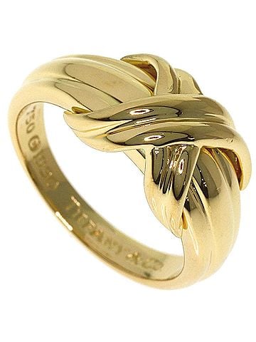 Tiffany & Co. Tiffany &amp; Co. Signature Ring, 18K Yellow Gold, Women's. (view 1)