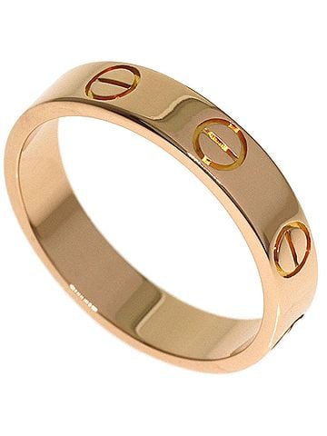 Cartier Cartier Mini Love Ring #48, 18K Pink Gold, Women's Ring, CARTIER (view 1)