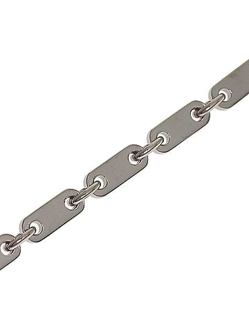 Cartier Cartier Figaro Bracelet 18K White Gold Women's CARTIER (view 2)