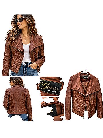 Guess Leather Jacket (view 2)