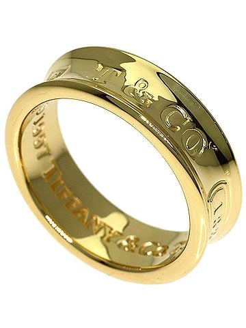 Tiffany & Co. Tiffany &amp; Co. 1837 Ring, 18K Yellow Gold, Women's. (view 1)
