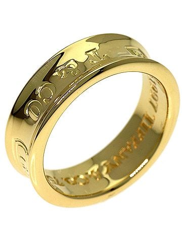 Tiffany & Co. Tiffany &amp; Co. 1837 Ring, 18K Yellow Gold, Women's. (view 2)