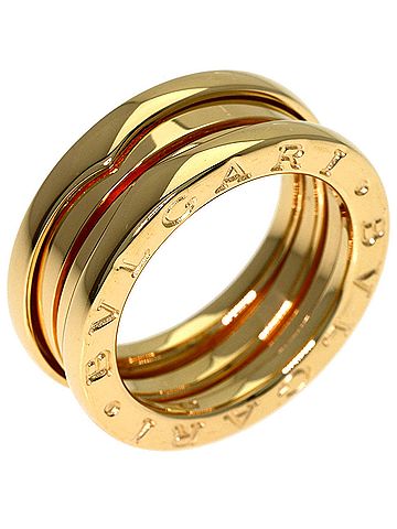 Bvlgari BVLGARI B-zero1 2-band ring #49, 18K yellow gold, women's. (view 2)