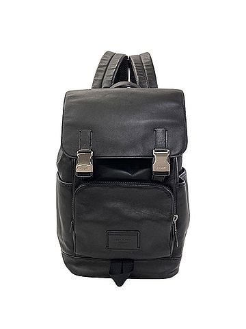 Coach Coach Logo Backpack/Daypack Bag, Leather, Men's COACH (view 1)