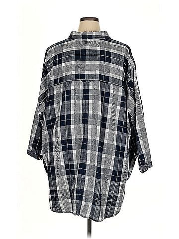 Pilcro and the Letterpress Pilcro And The Letterpress 3/4 Sleeve Button Down Shirt (view 2)