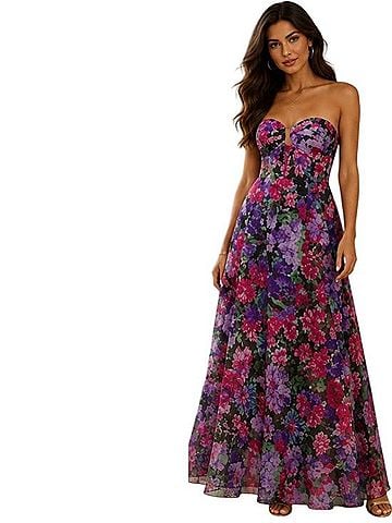 Milly River Garden Floral Casual Dress (view 1)