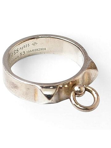 Hermès Hermes Collier de Chien Ring, Silver 925, for Women and Men (view 2)