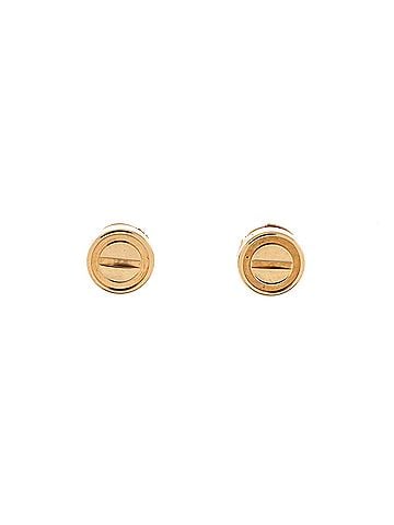 Cartier Love Stud Earrings 18K Yellow Gold (view 1)