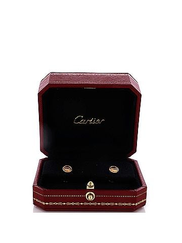 Cartier Love Stud Earrings 18K Yellow Gold (view 2)