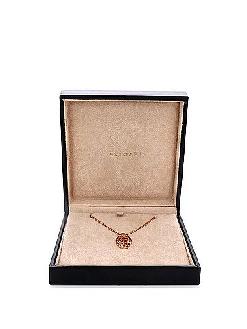 Bvlgari Serpenti Seduttori Pendant Necklace 18K Rose Gold with Amethyst (view 2)