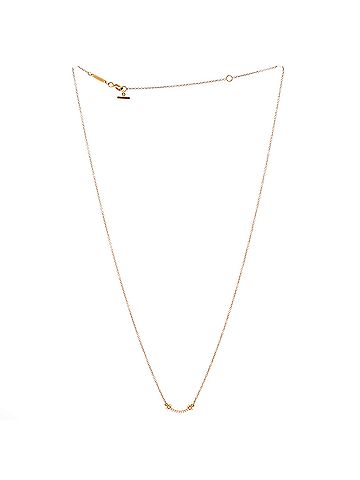 Tiffany & Co. T Smile Pendant Necklace 18K Rose Gold with Diamonds Mini (view 2)