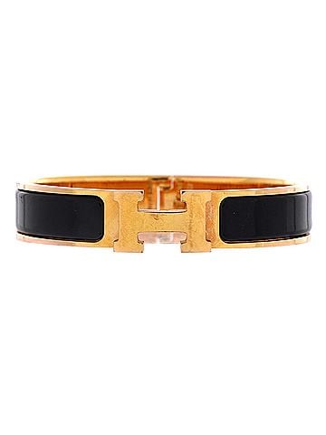 Hermès Clic H Bracelet Enamel Narrow (view 1)