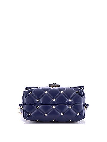 Valentino Garavani VLTN Candystud Top Handle Bag Printed Leather Medium (view 2)