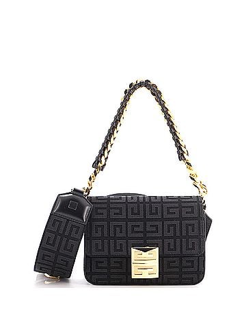 Givenchy 4G Woven Chain Top Handle Bag 4G Canvas Small (view 1)