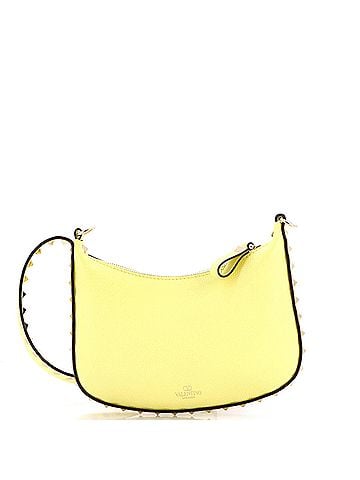 Valentino Garavani Rockstud Zip Hobo Bag Leather Mini (view 1)