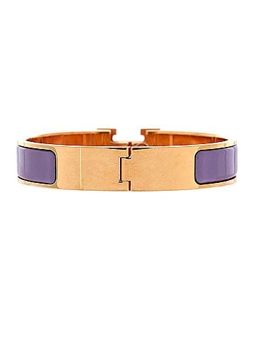 Hermès Clic H Bracelet Enamel Narrow (view 2)