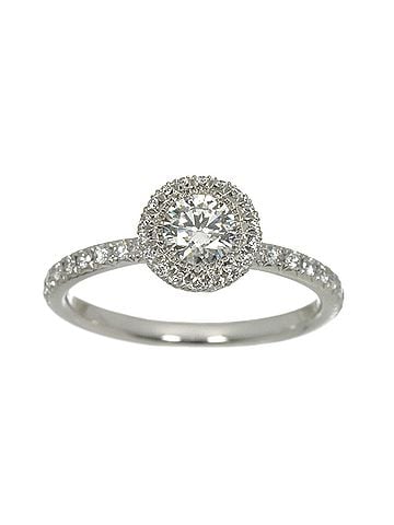 Piaget Piaget Passion Diamond Ring, 0.30ct E VVS2 3EX, Platinum. (view 2)