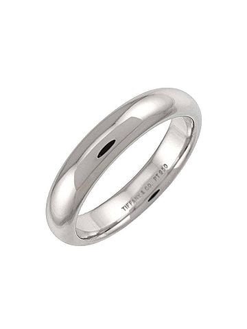 Tiffany & Co. Tiffany &amp; Co. Forever 1 Ring, 4mm wide, Platinum (Pt) (view 1)